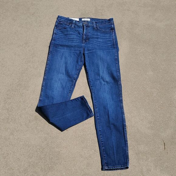 Madewell Sz 29 Skinny Denim Jeans 10" High Rise 425 - Picture 1 of 9